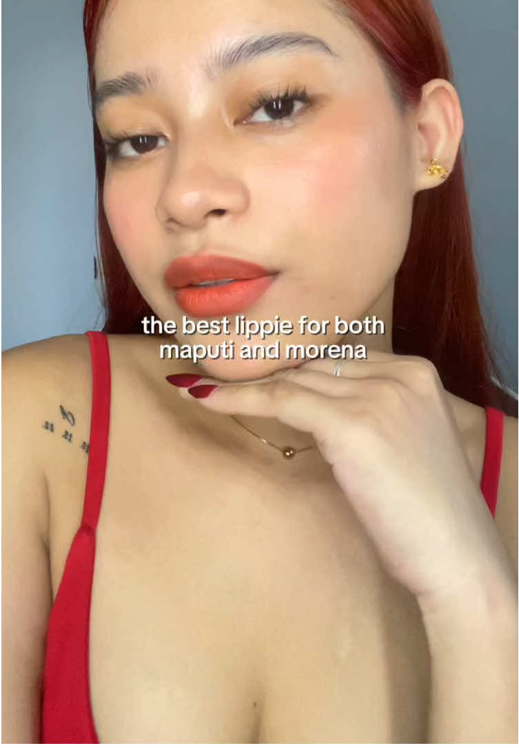 the best lippie for both maputi and morena I’m using OTWOO Ultra Stay Lolepop Lipstick in the shade 04 Pumpkin Brown #otwoo #lipstick #otwoololepoplipstick #lolepoplipstick #otwoophbeauty #lipstickrecommendation 