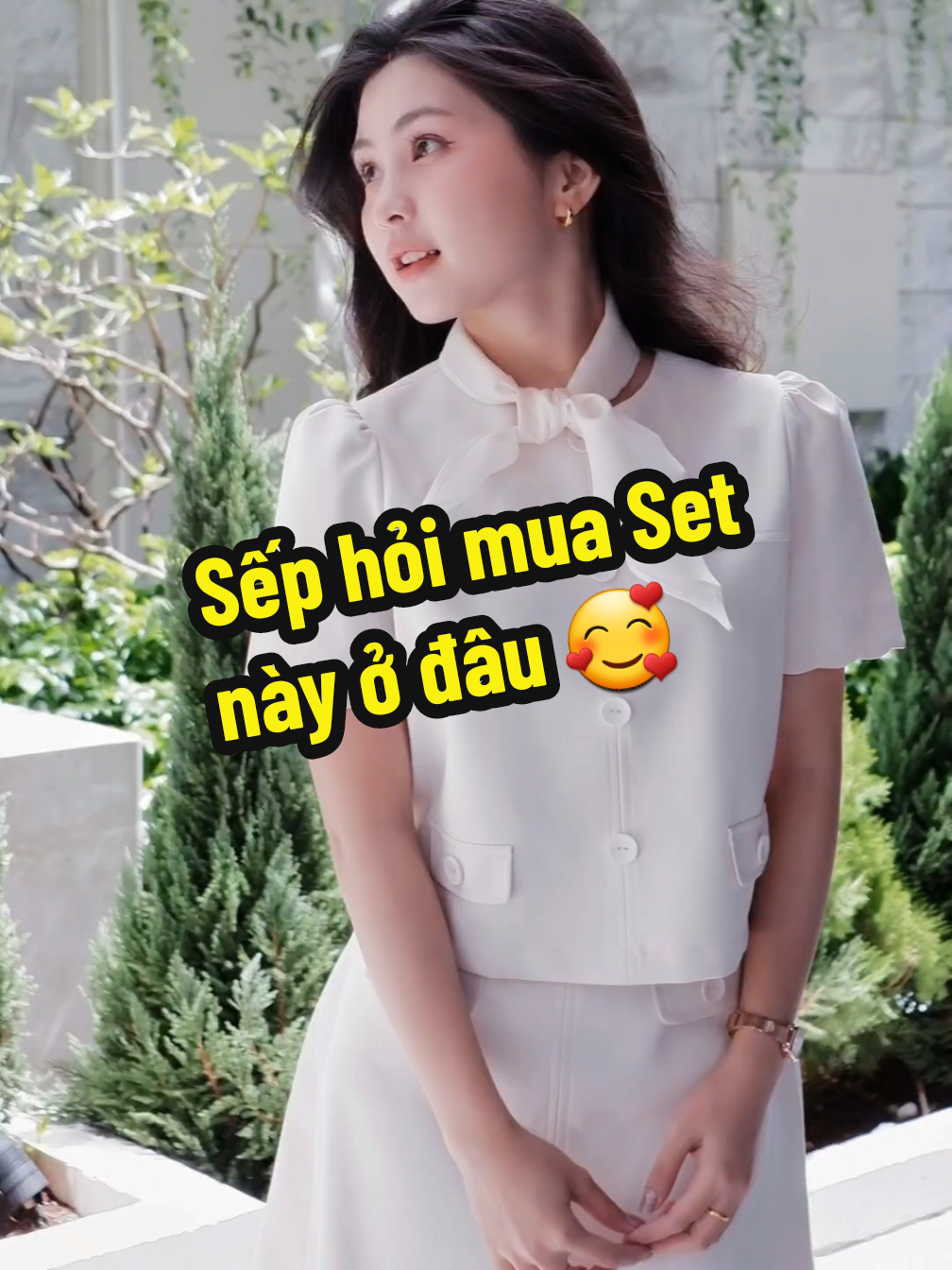Sếp hỏi mua Set này ở đâu đẹp thế 🥰 #nangoilendo #setdonu #fashiontiktok #docongso 