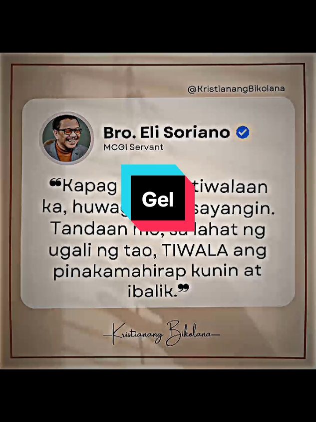 #tiwala Ang pinaka mahirap ibalik