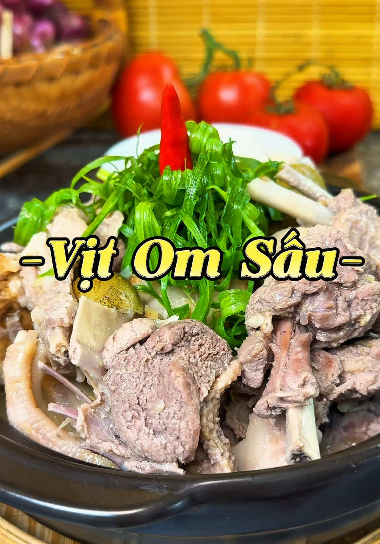 Cách làm món: Vịt Om Sấu, ăn với bún rất thơm ngon và chua dịu như mùa thu Hà Nội. :)))  #vũthị🔥 #mónngonmỗingày #LearnOnTikTok #nấuăncùngtiktok  #vịtomsấu #vịt #tráisấu #xuhướngtiktok #xuhướng 