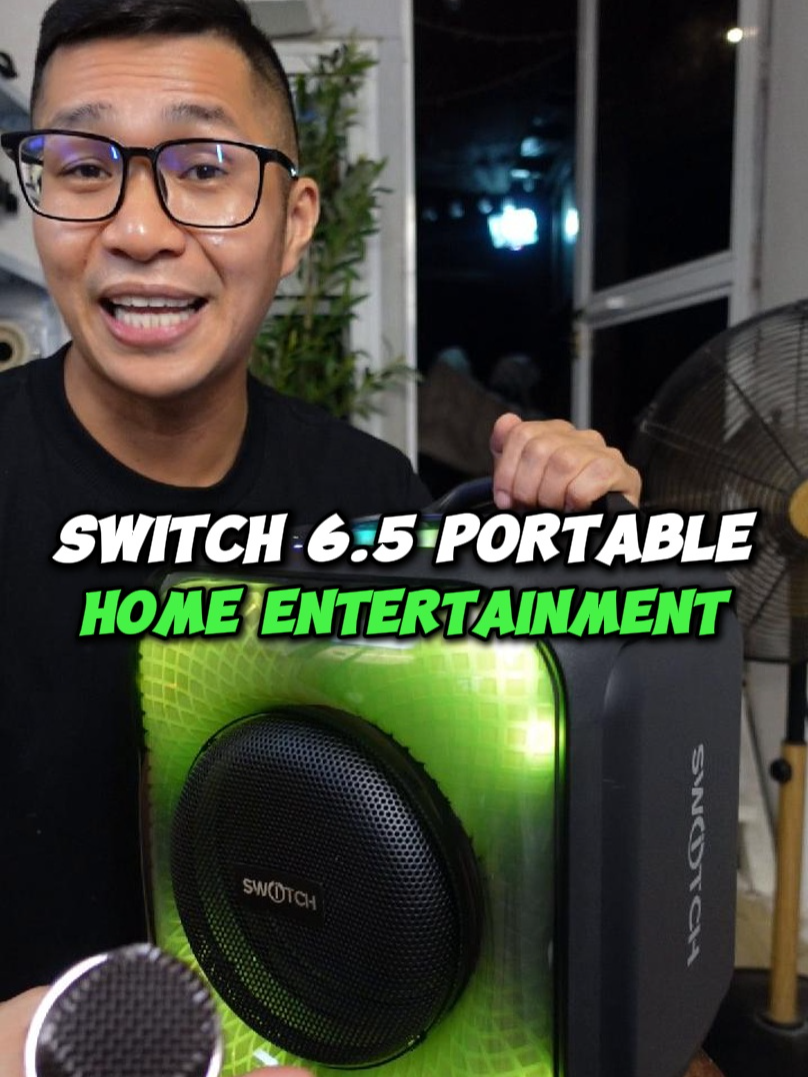 Switch 6.5 Portable Home Entertainment BT Speaker  #switch #portablespeaker #bluetooth #party #travel #gadgets #techreview #SwitchTVPH #SmartAffordableEntertainment #maketheSWITCH  @switchtvph 