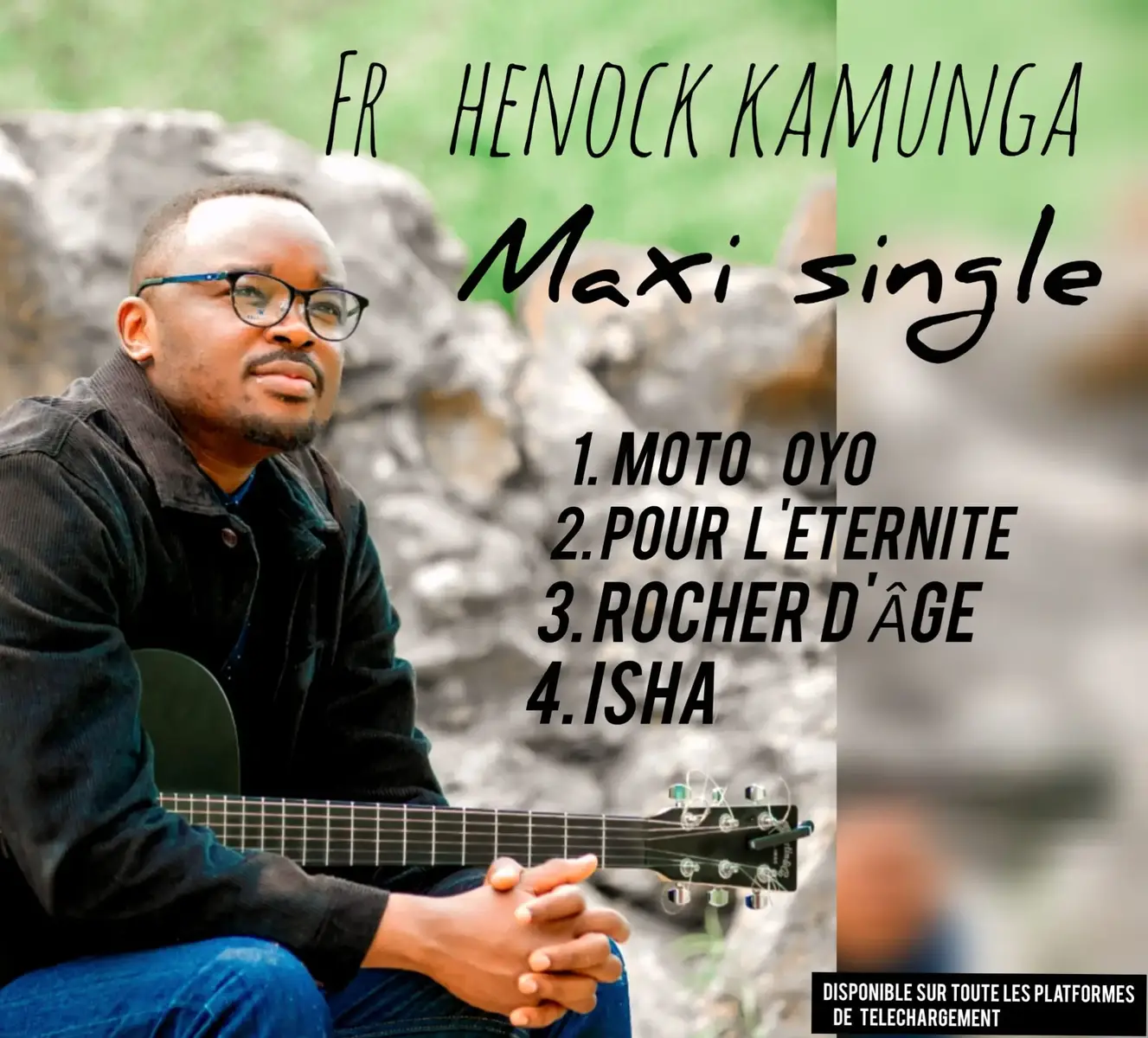 MAXI SINGLE DU FRÈRE HENOCK KAMUNGA DÉJÀ DISPONIBLE SUR YOUTUBE  Le Frère Henock Kamunga vous invite à découvrir son tout nouveau Maxi Single, composé des 4 titres inspirés, disponibles en audios en clips 1. Moto Oyo  2. Pour l’Éternité   3. Rocher d’Âge 4. Isha   Découvrez le clip officiel de 