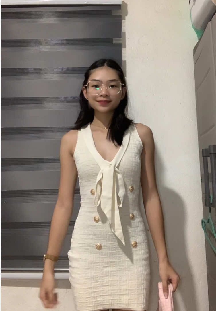 elegant dress✨ #dress #formaldress #knitteddress 
