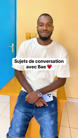 Sujets de conversation avec avoir avec Bae ♥️ #spark40 #PlusFinPlusStylé #kocburkina @TECNO Mobile 