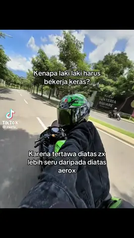 Ada yang tau bedanya apa?😂 #paroponauli #aerox #zx25r 