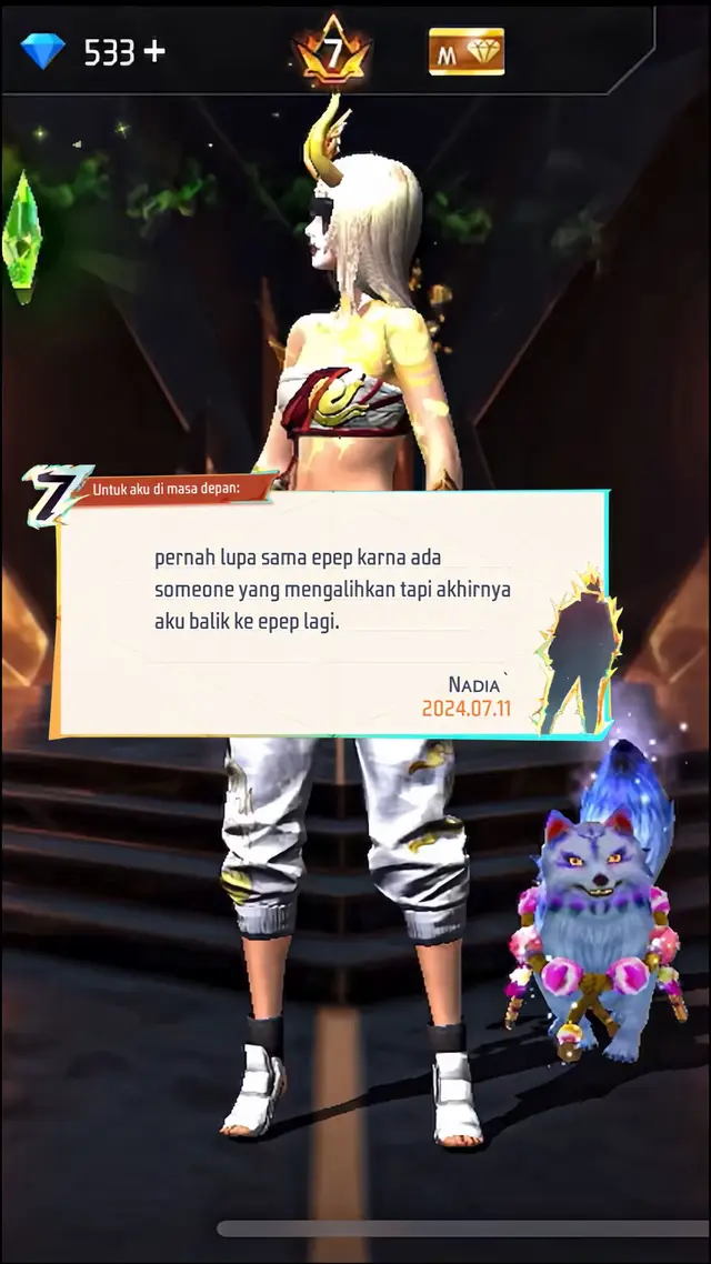 Ternyata udh 1thun lalu #pesandari2024#masalalu #freefire#garena #fyp#foryou 