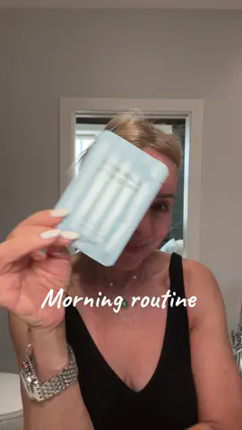 My current morning routine. Starts with @ZIIP use my code griner to save. Using @medicube_us PDRN gel.   @Summer Fridays jet lag strips. @SkinCeuticals CE Ferulic @Glow Recipe toner @Caudalie vinoperfect @Tatcha US dewy serum moisturizer @Supergoop play SPF 50 #matureskincare 
