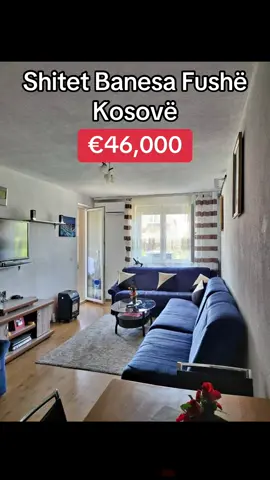 Banesë në #shitje në Fushë Kosovë 🛋️ 1🛏️1 🛁1 📝58.2m2  🏢→ Kati 1 📜 Fletë Poseduese Banesë në shitje në Fushë Kosovë, ndodhet afër stacionit te policisë, Ndërtues Alfest. Posedon 58.22 në katin e 1-rë me ashensor funksional. #patundshmeri #foryoupage #fyp #banesa 