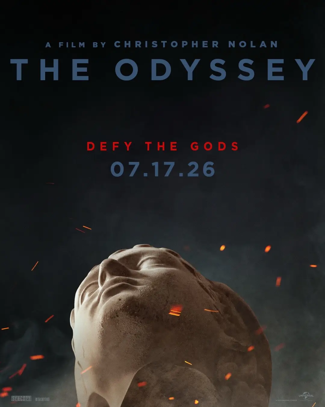 A film by Christopher Nolan. Shot entirely with IMAX film cameras. In theaters 7 17 26. #TheOdysseyMovie
