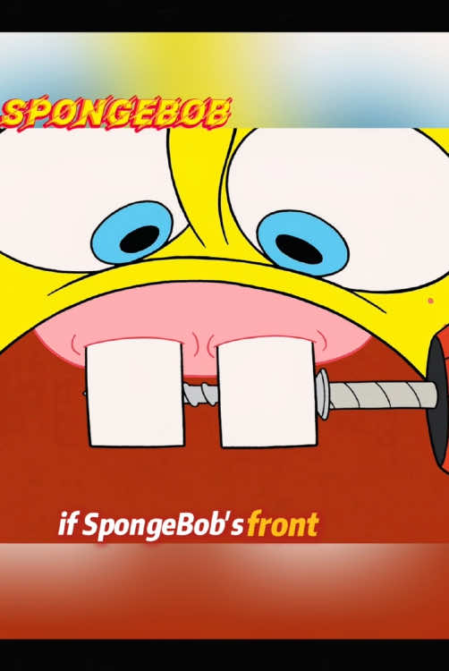 Do you know what would happen if SpongeBob’s front teeth were sewn together? #spongebob #spongebobsquarepants #animation #tiktok #fyp #anime #cartoon #usa #foryou #funnyvideos 