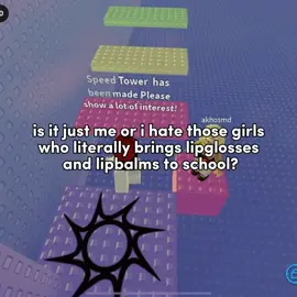 like it’s so SO annoying 😬😟💔 #lipgloss #pickme #pickmegirls #pickmegirlswantattention #annoying #annoyingpickme #annoyingpickme🙄 #robloxrant #truthhurts #truth #pickmeroblox #fyp #fypシ #roblox #robloxfyp #robloxfypシ #robloxfypp #robloxspeedtower #speedtowerroblox #speedtower 