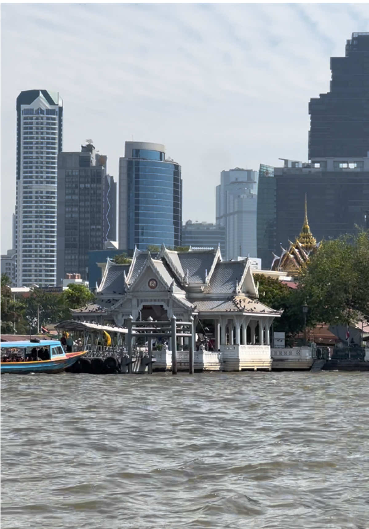 Chao Phraya River cruise Bangkok Thailand 🇹🇭 #chaophrayariver #bangkoktravel #bangkoktrip #bangkokthailand🇹🇭 #thailandtravel #aktravels 