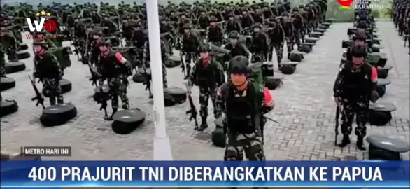 Menghormati dan mengapresiasi jasa para prajurit TNI yang bertugas di Papua, menjaga kedaulatan dan keamanan negara dengan penuh dedikasi, keberanian, dan pengorbanan. Mereka rela berpisah dengan keluarga, meninggalkan kenyamanan rumah, dan menghadapi tantangan di medan yang jauh dan berat, rela berkorban demi keamanan dan keutuhan bangsa. Semoga mereka selalu dalam lindungan Tuhan Yang Maha Esa dan dapat menjalankan tugas dengan baik, menjaga perdamaian dan keamanan di tanah Papua yang tercinta. #tni #fyppppppppppppppppppppppp #viral #fyp #hotnews #tnipolri #nkrihargamati #pahlawannegara #viralvideo #foryoupage 