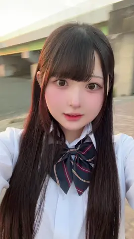 朝焼け綺麗だった⟡.· #海 #制服 #06 #おすすめ #fyp 