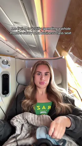 Any excuse x #emirates #businessclass 