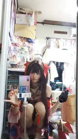 嫌々ナルトダンスを踊る花火 フリ意味不明すぎ！ #cosply #sparkle 
