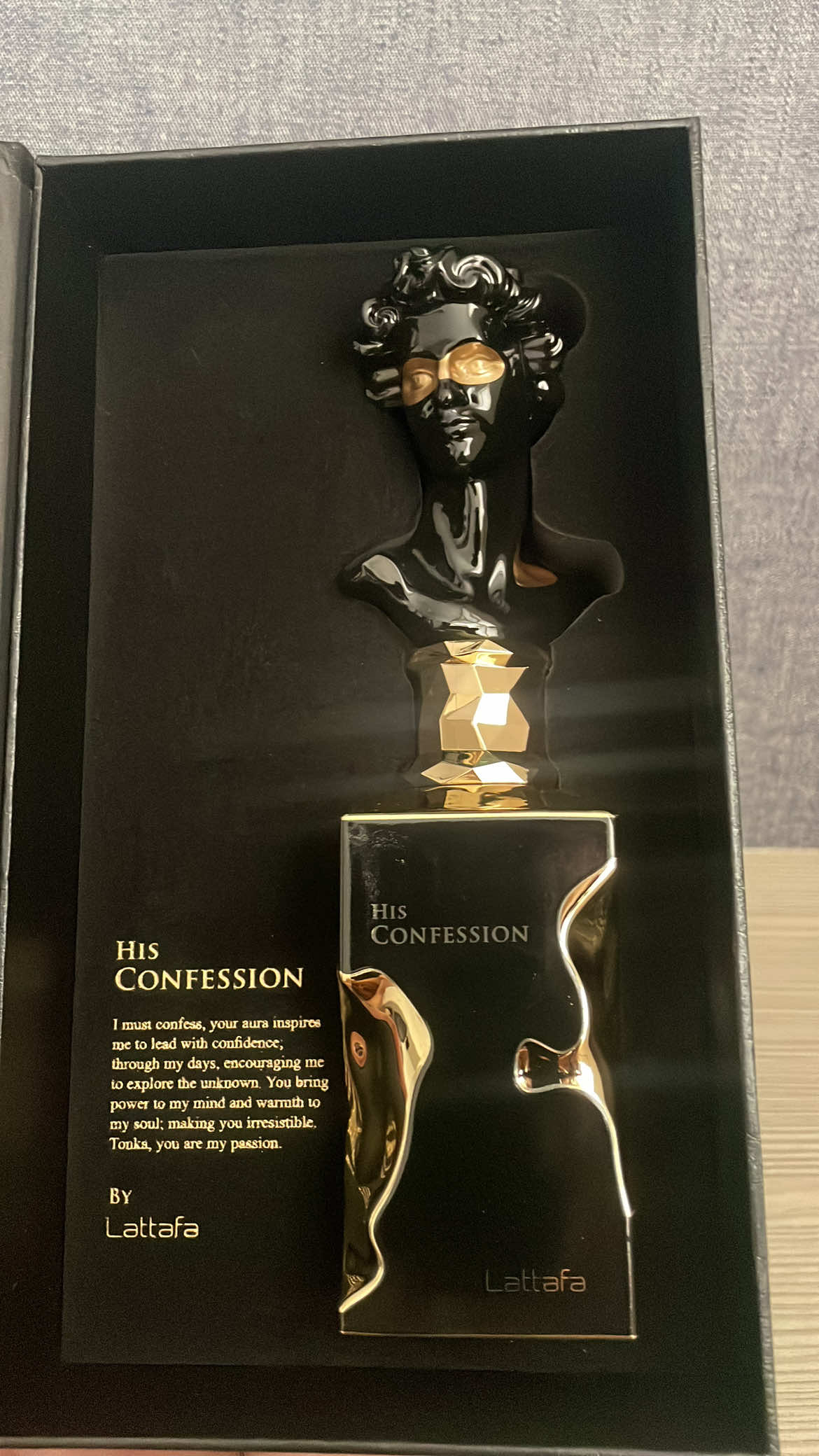 Lattafa - His Confession Unboxing #unboxing #fragrance #hisconfession #lattafa #perfume #unbox #unboxingvideo 