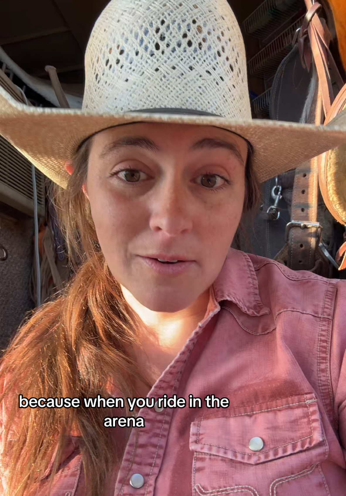 Just be you, have fun, be kind, and treat your horse well.  #ranchlife #horsetok #horses 