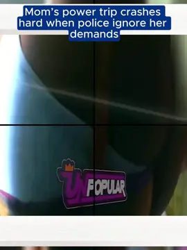 mom’s power trip crashes hard when police ignore her demands #cops #copsoftiktok 