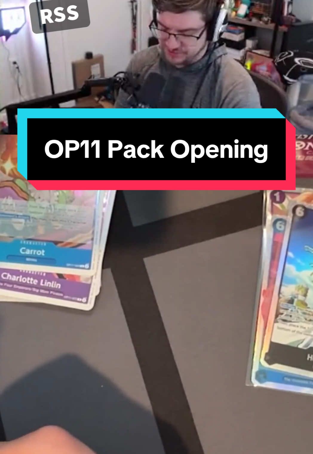RSS.exe has failed. #OnePieceTCG #packopening #op11 #afistofdivinespeed #twitchclips 