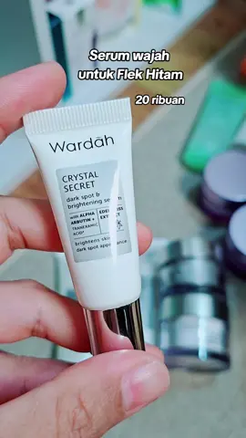 #wardahcrystalsecret #serumwajah #faceserum 