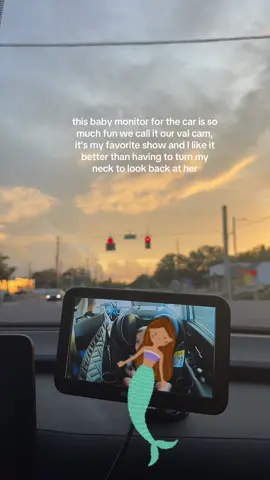 I seriously love this so much better than a mirror, because I get to see what’s happening back there without having to turn my head #babyitems #babygear #babycamera #carcamera #babymusthaves 
