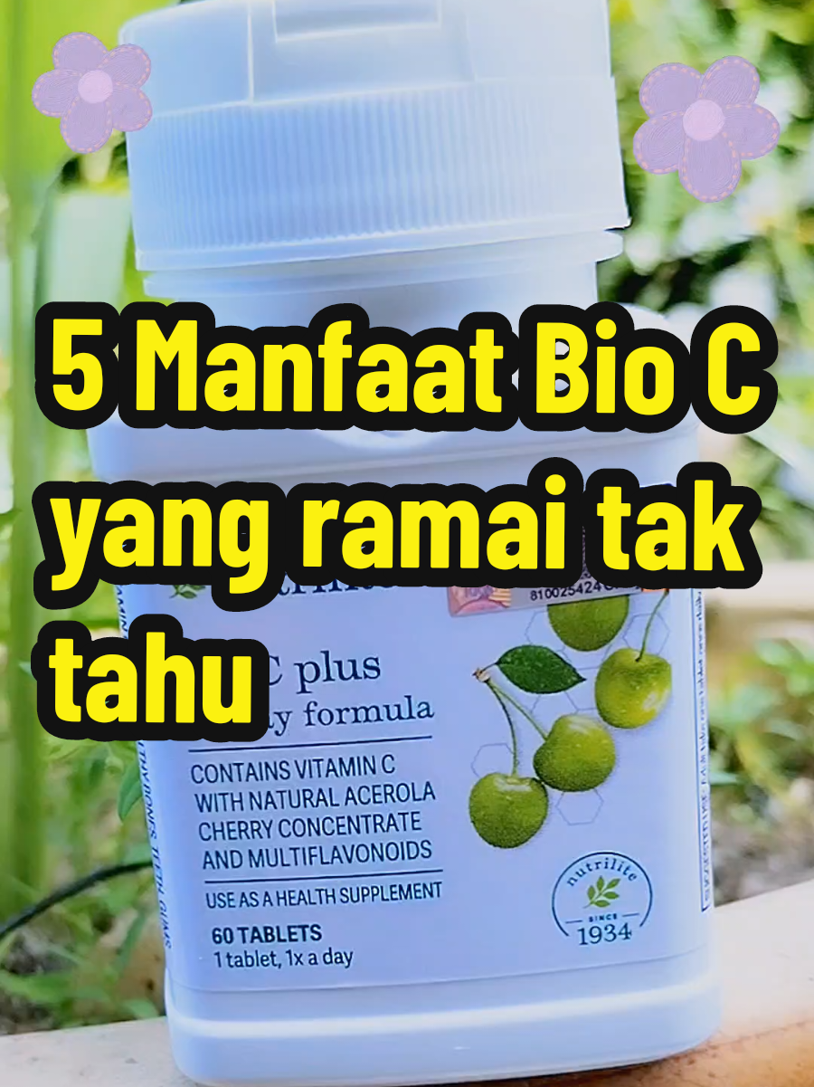 Bio C antara supplement asas yang kita boleh amalkan untuk cukupkan nutrisi dalam badan. Saya kongsikan 5 manfaat Bio C plus bila kita amalkan secara konsisten #Supplementbajet #supplementnutrilite #AmwayKemaman #AmwayKualaTerengganu 
