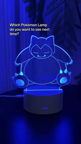 Pokémon Night Lamp #pokemontiktok #pokemongo #pokemongame #pokemontoy #pokemonfanart #snorlax 