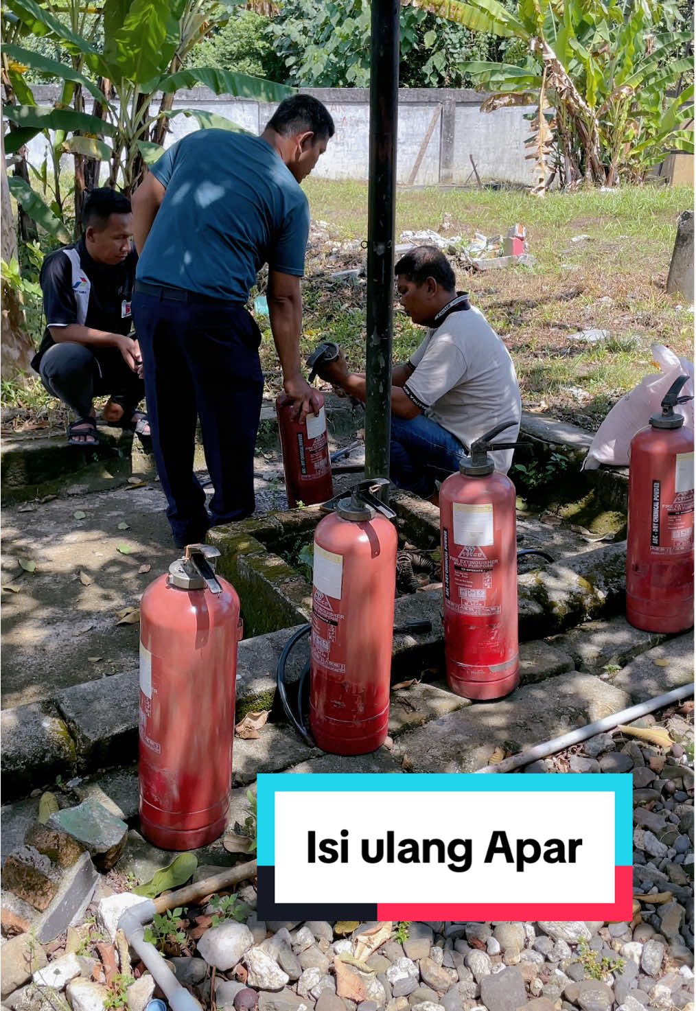 Isi ulang Apar #spbupertamina #spbu #spbuviral #pastipas #pertamina #operatorspbu #apar