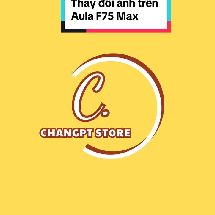 Change Image on Aula F75 Max Mechanical Keyboard ✌️✌️✌️  #aulabanphimco  #aulaf75max  #tftscreen  #capcut 