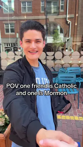I love & respect our Catholic brothers and sisters 🙏 @evanraugust #christian #jesus #mormon #lds #catholic #catholictiktok #mormontiktok #churchofjesuschristoflatterdaysaints 