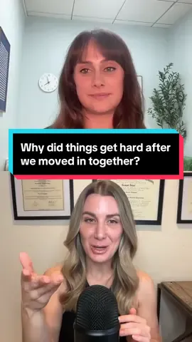 Why did things get hard after we moved in together? A lot shifts when you start sharing a home—and why you moved in together really matters. Sometimes couples move in out of convenience (cheaper rent, easier logistics), not deep commitment. And that’s not wrong—but it can create confusion when challenges arise. Living together doesn’t automatically mean long-term commitment. A relationship is a choice—one we keep making, even when it’s hard. There will be phases of more or less intimacy, more or less annoyance—and the work is in continuing to invest, communicate, and grow together. #therapy #coupletherapy #Relationship #enamory 