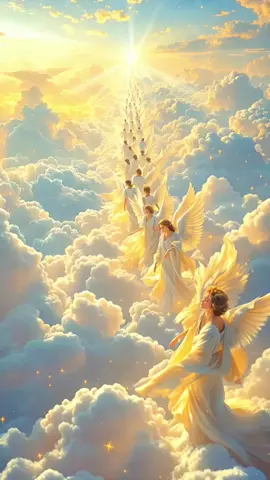 Angels in the sky #angel #angels #angelinheaven  #christiantiktok #christiantok 