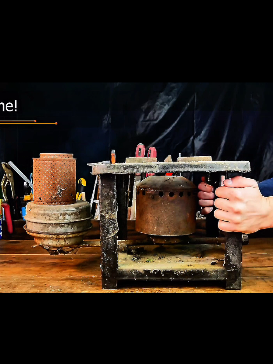 This Forgotten Kerosene Stove Once Lit Campfires — Now It’s Ready to Travel Again 🔥