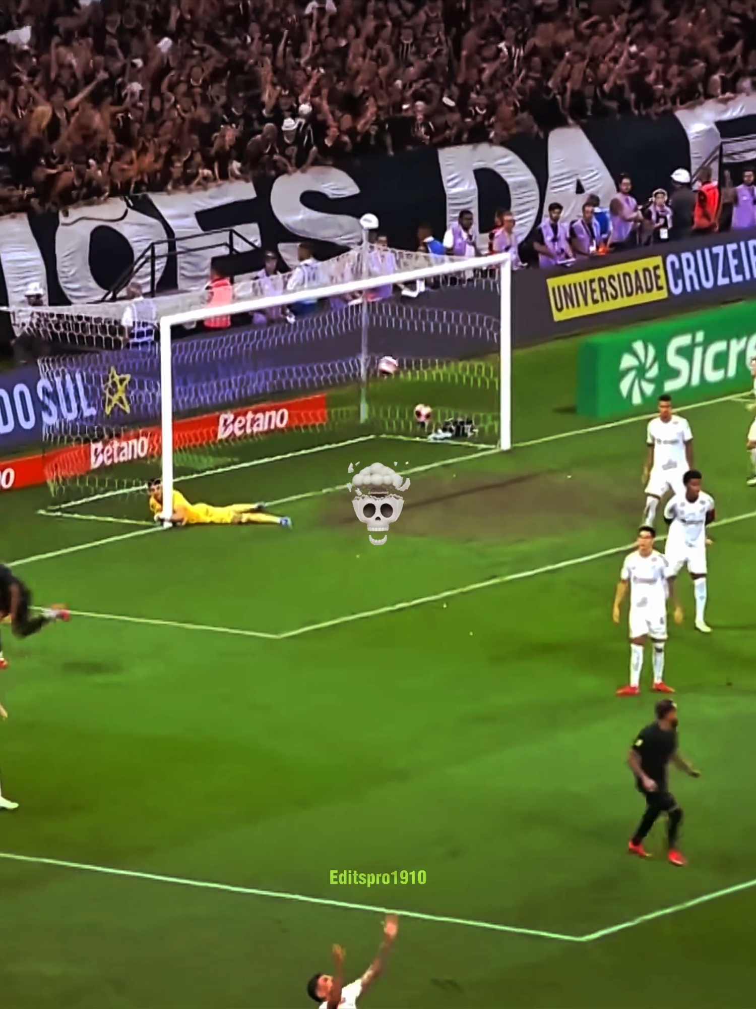 A explosão da torcida 🤯. #corinthians #rodrigogarro #garro #torcida #timao #edit