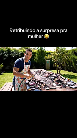 Surpresinha de leve 😂 #ia #humor #viral #veo3 