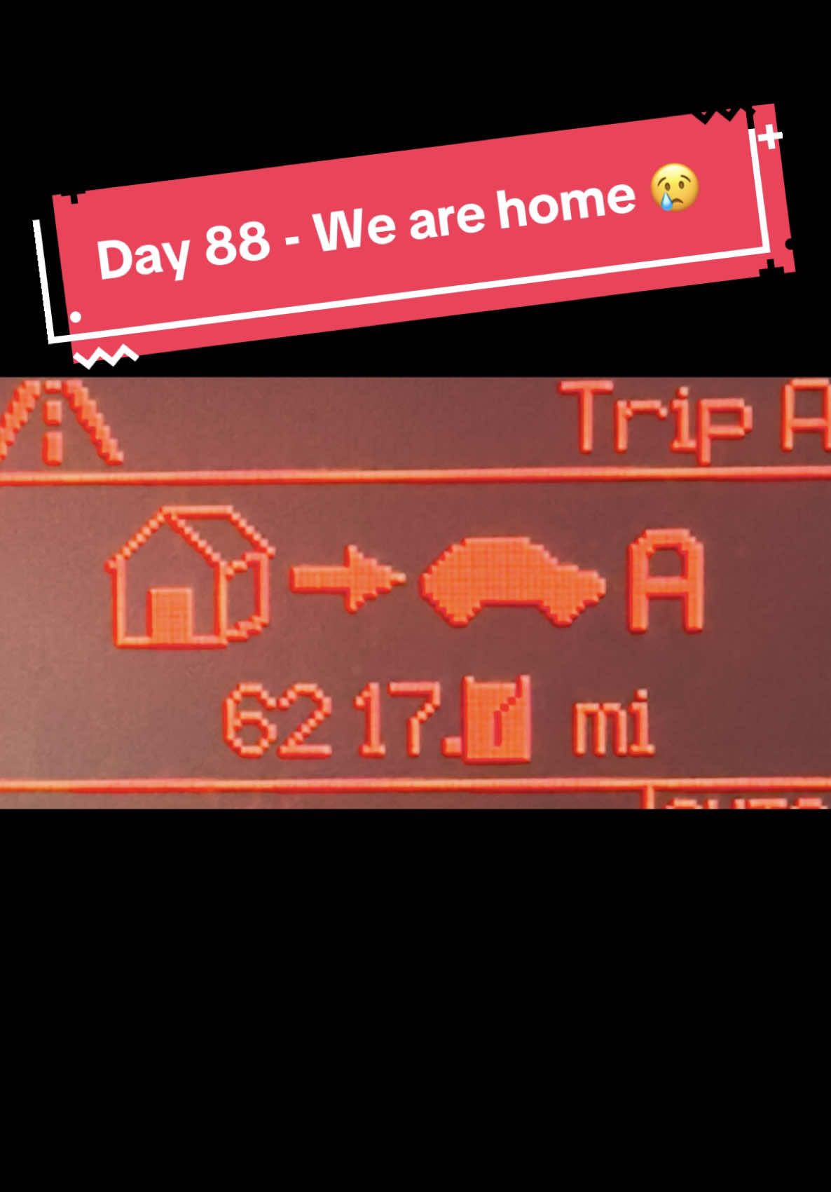 Day 88 - Home 🎉 88 DAYS. 13 COUNTRIES. 6,217 MILES. We’re officially back home after the adventure of a lifetime across Europe 🌍💫 Every moment = unforgettable. Would do it all over again in a heartbeat ❤️✈️  #EuropeTrip #TravelVibes #Wanderlust #BackHome #EuroAdventure #TravelCouple #DigitalNomads #SummerTravel #BucketListTrip #Globetrotters #fyp @claire.thrower85 @Wonky 