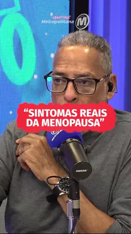 É sempre uma via de mão dupla? Dando uma aula sobre a menopausa aqui no Chupim, Dr. André Vinicius falou sobre um assunto extremamente necessário e que, muitas vezes não é percebido.  De acordo com o médico, que é um especialista no assunto, a menopausa pode, sim, influenciar um relacionamento, tanto de forma positiva quanto negativa, e até mesmo levar ao fim da relação em alguns casos.  #chupim #chupimmetropolitana #drandrevinicius #menopausa #relacionamento