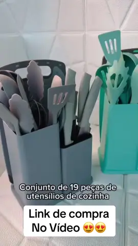 Kit Completo Jogo Utensílios de Cozinha luxo