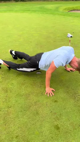 Had to watch bro topless as i did this putt🤭 #fyp #nonchalant #icecold #art #golf #birdie #eagle 