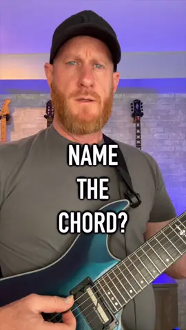 Name the Chord? #guitar #guitarplayer #guitarlessons #guitarteacher #learnguitar #electricguitar #playguitar #howtoplayguitar #guitaressentials