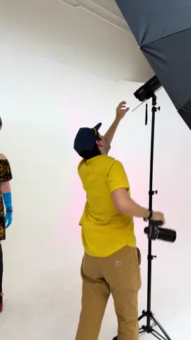 Hans won’t let Roland take his videos! 😤 #dasachnitzels #clown #photoshoot #milk