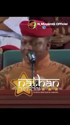 Prennent conscience  Ibrahim Traoré 