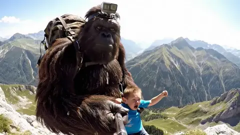 🧍‍♂️📈 Chaque chute est une opportunité 🦍#Vlog #monkey #fyp #ia #veo3 #meme #bigfoot #bigfootvlog #bongostreaming @𝓑𝓸𝓷𝓰𝓪𝓢𝓽𝓻𝓮𝓪𝓶𝓲𝓷𝓰 