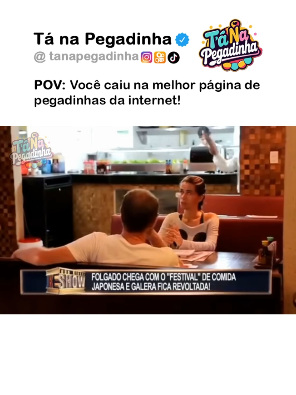 Siga @ta.napegadinha e divirta-se com as melhores pegadinhas do Brasil e do mundo! #Pegadinhas #Humor #risadas #Diversão #Comédia #funny Compartilhe e marque os amigos para espalhar a diversão! 😂🎉