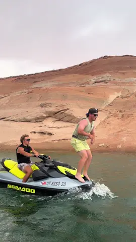 YUNG AND RICH!! @trey_talbot #fyp #lakepowell #viral #heshim 