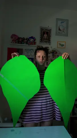 como hice el parasol hoja en miercoles de manualidades con magdalenita