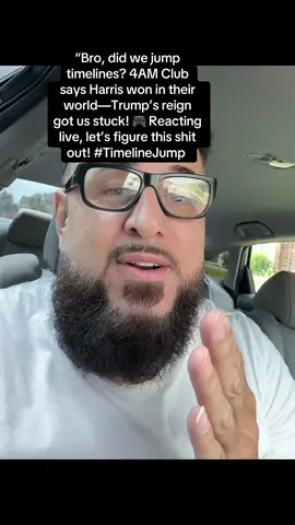 “Bro, did we jump timelines? 4AM Club says Harris won in their world—Trump’s reign got us stuck! 🎮 Reacting live, let’s figure this shit out! #TimelineJump #anttsinc 