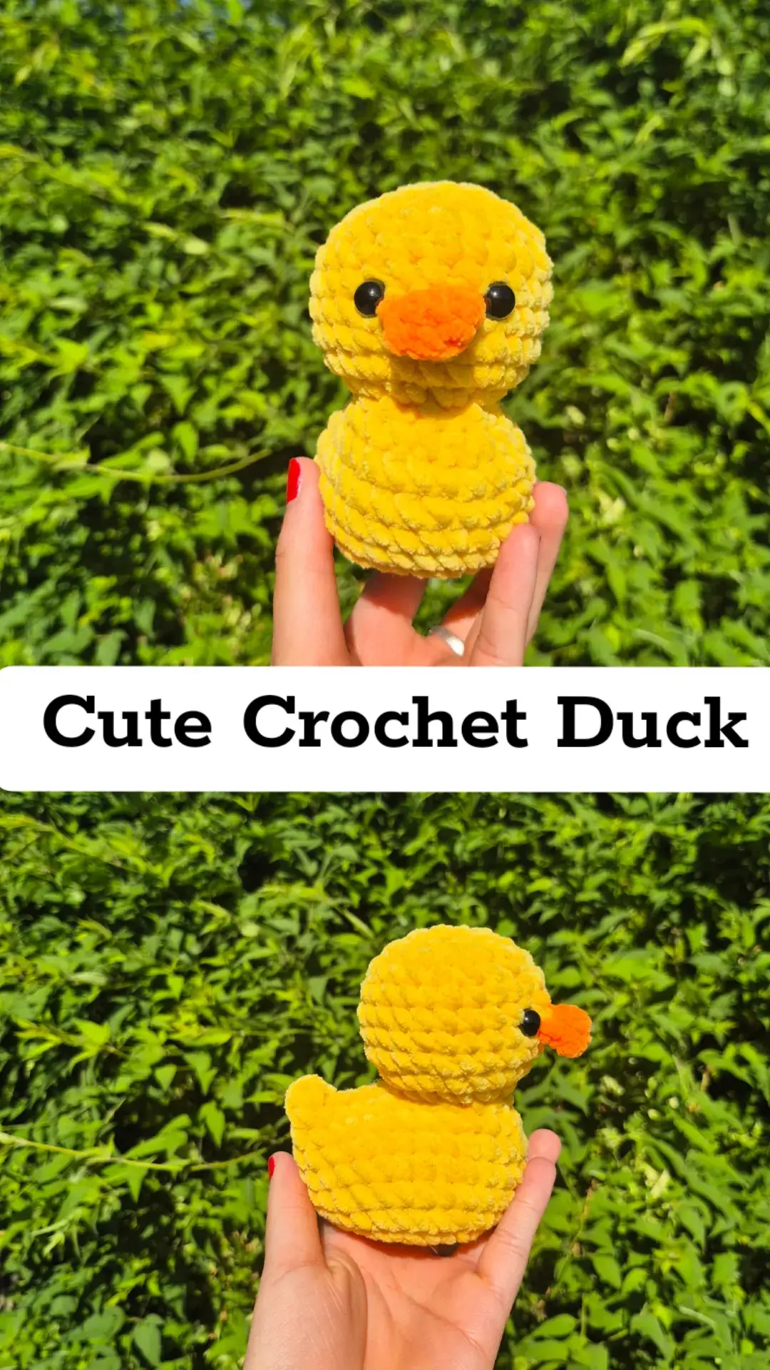 Crocheted an adorable little duck! Pattern by @HugurumiToys on Insta! #crochet #crochetersoftiktok #crochettiktok #crochettok #crocheters #crochetersofinstagram #crocheter #amigurumi #crochetduck #ducks #crochetanimals #animal 