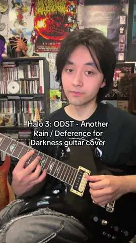 I need to play every halo game ever again so bad #Halo #halo3 #odst #deferencefordarkness #gamesoundtrack #guitarcover #guitartok #fypシ #olderbrothercore 